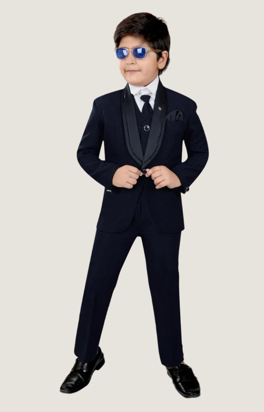 Premium 5 Piece Boys Formal Suit