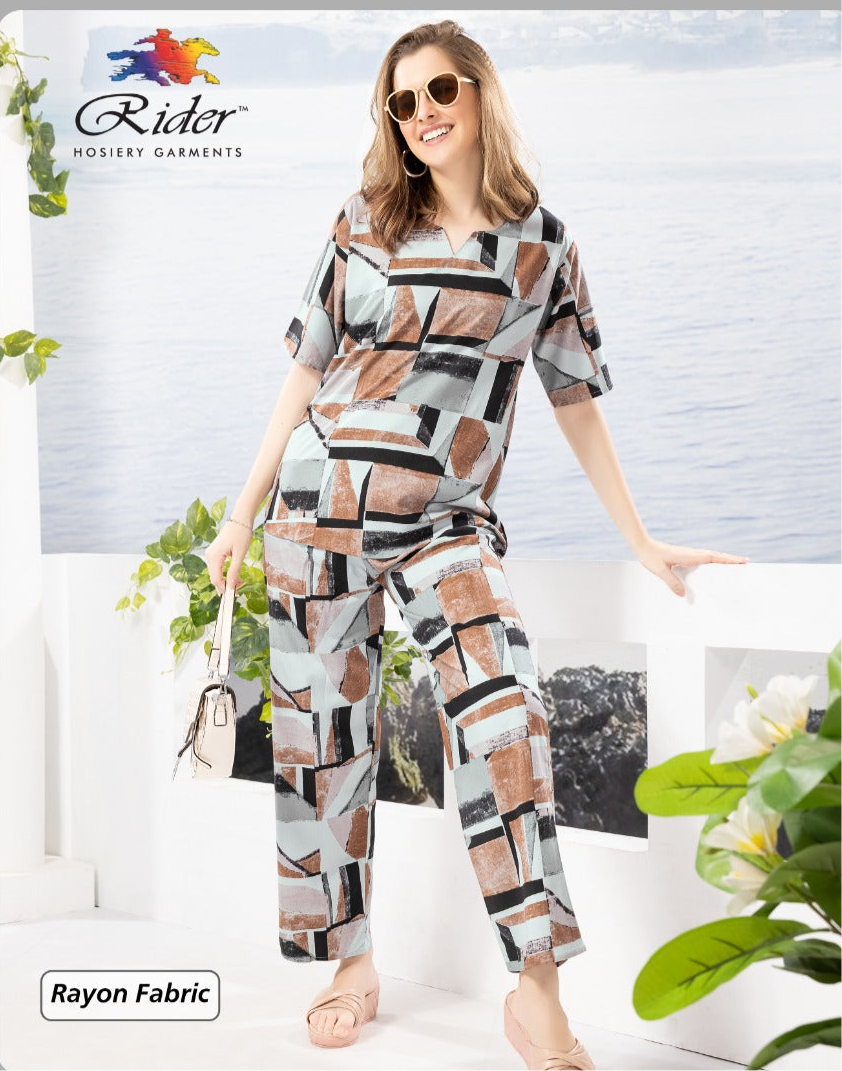 Women’s Rayon Pijama Suit