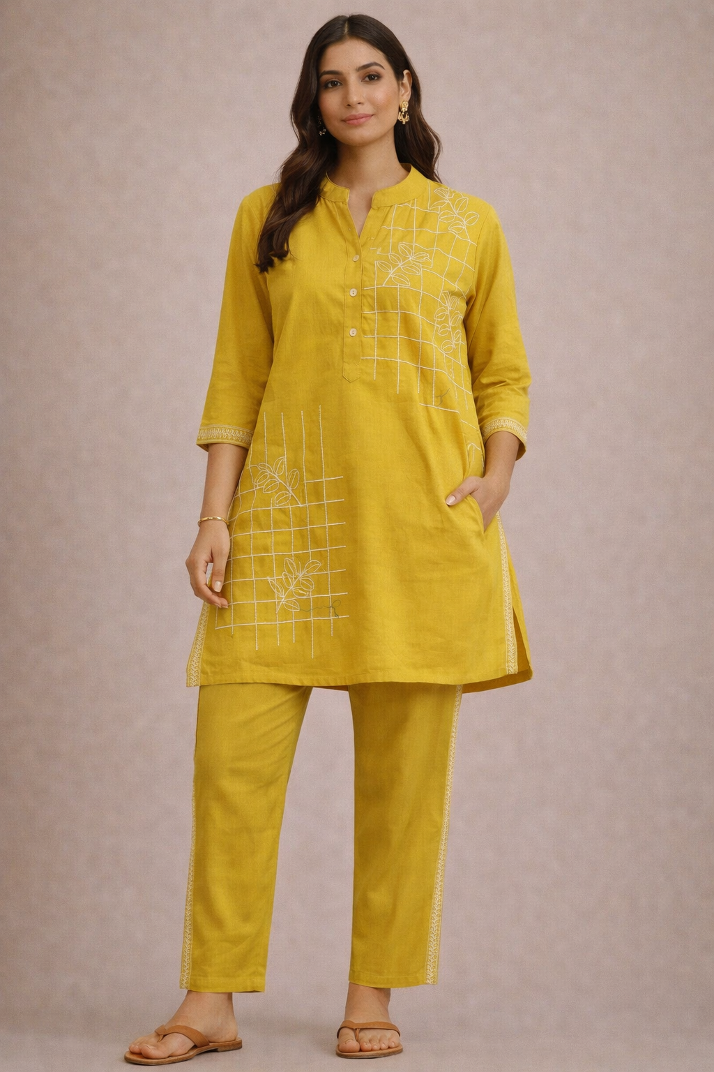 Mustard Yellow Co-Ord Set