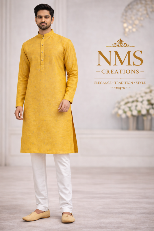 Men’s Yellow Kurta
