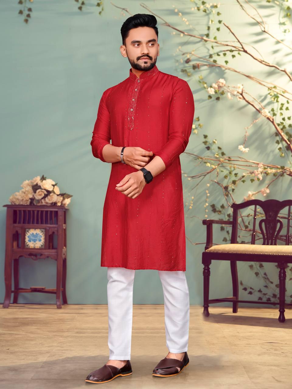 Men’s Traditional Sibori Kurta set