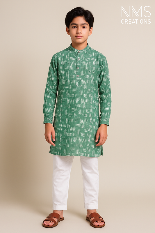 Mint Tradition Boys Kurta Set 2564