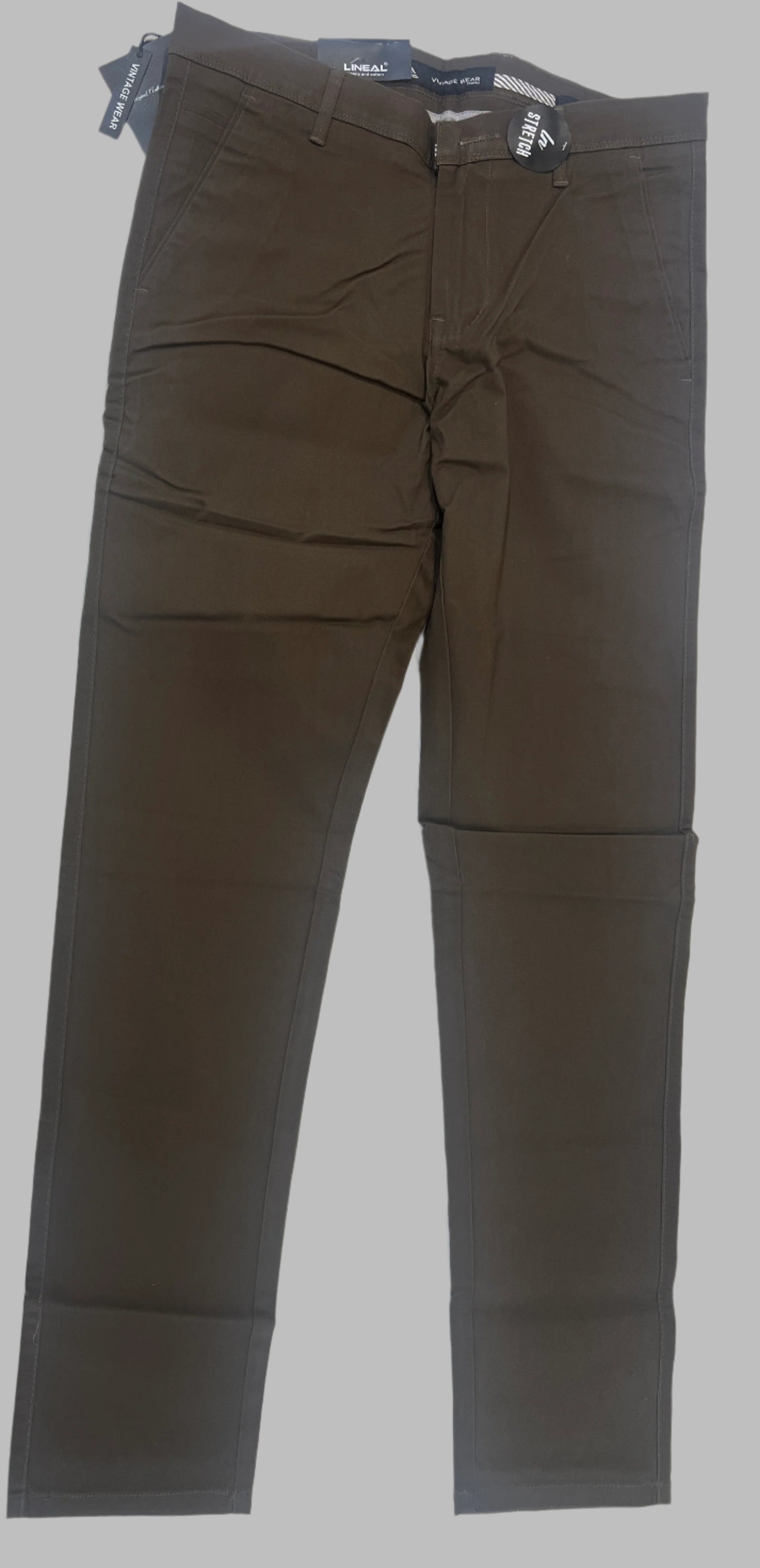 Chinos Nero Trendy Fit Cotton Soft Range