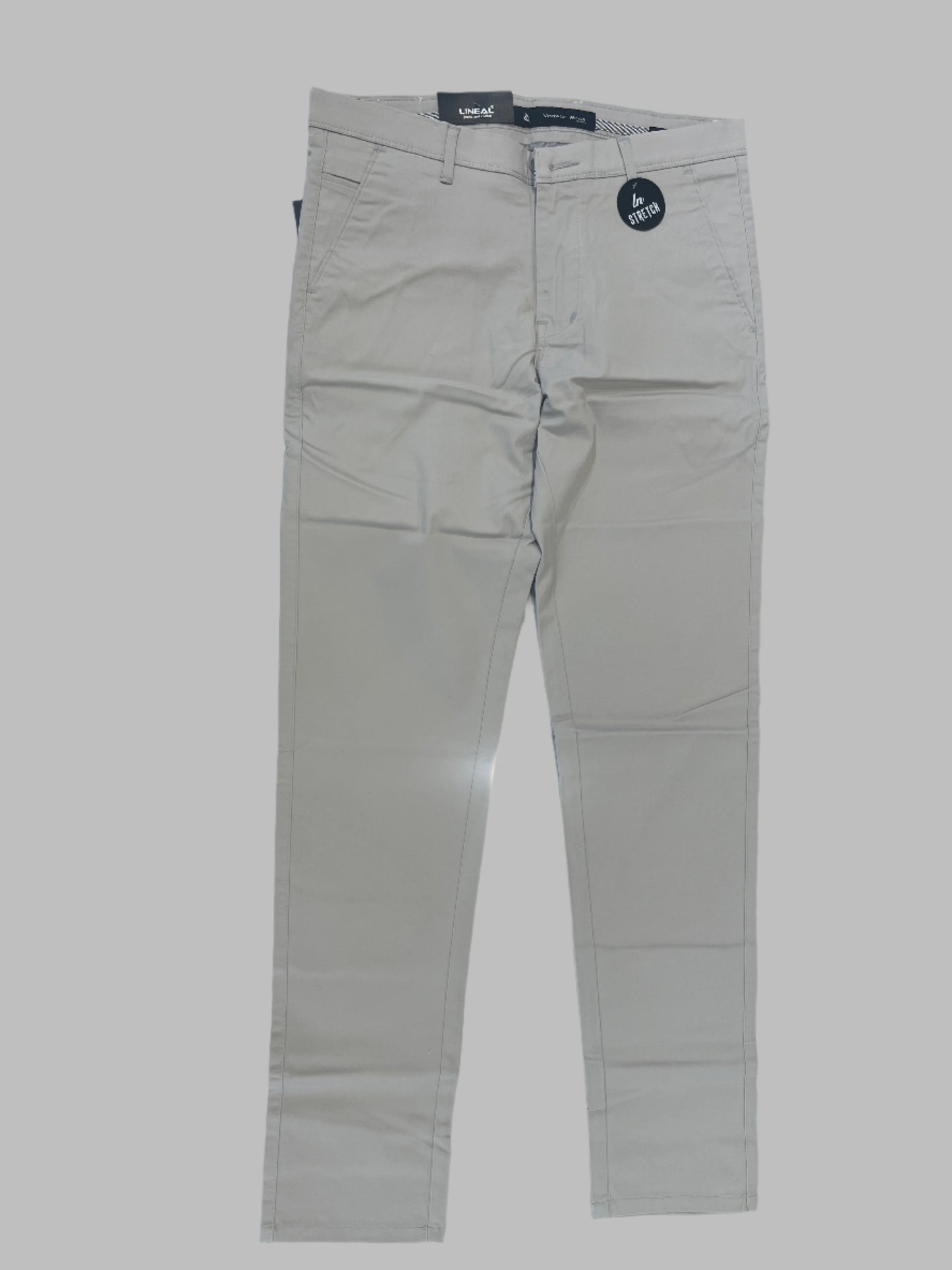 Pearl white Nero cotton chinos – garment detail