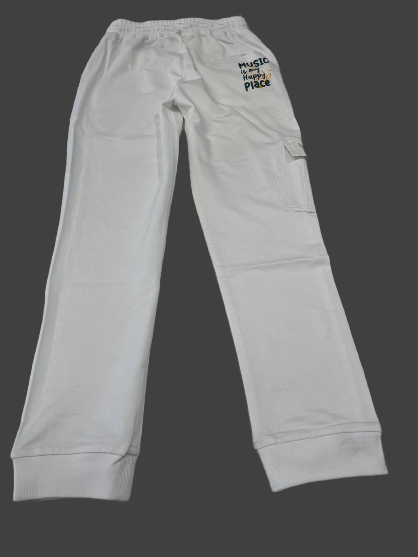 Kids Cotton Trousers - Cuffed ankle