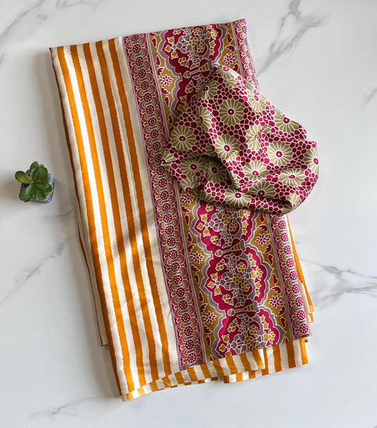 Crepe Silk Digital Print Saree