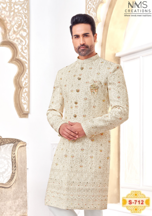 Men’s Sherwani (S-712)