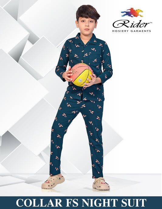 Boys Cotton Night Suit