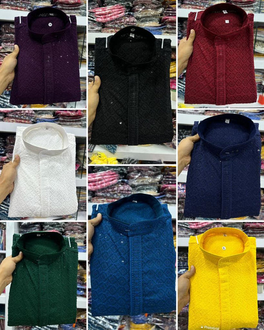 Men's Traditional Wedding Special Designer Kurta