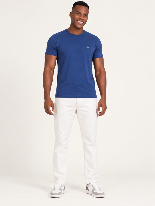 Go Relax P051 Indigo Blue T-Shirt – front view