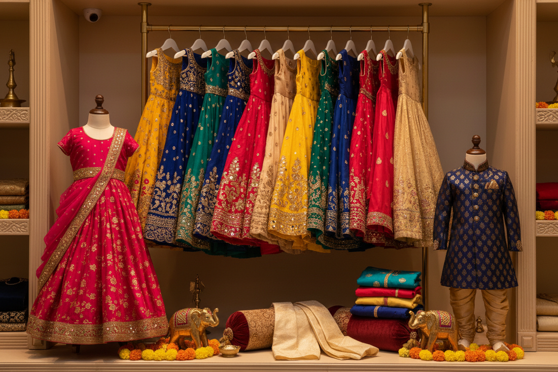Best Kids’ Ethnic Wear Ideas for Festivals and Weddings