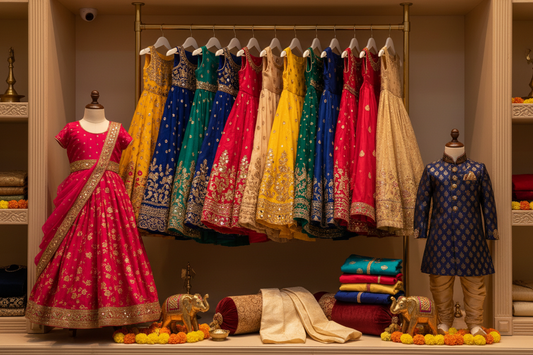 Best Kids’ Ethnic Wear Ideas for Festivals and Weddings