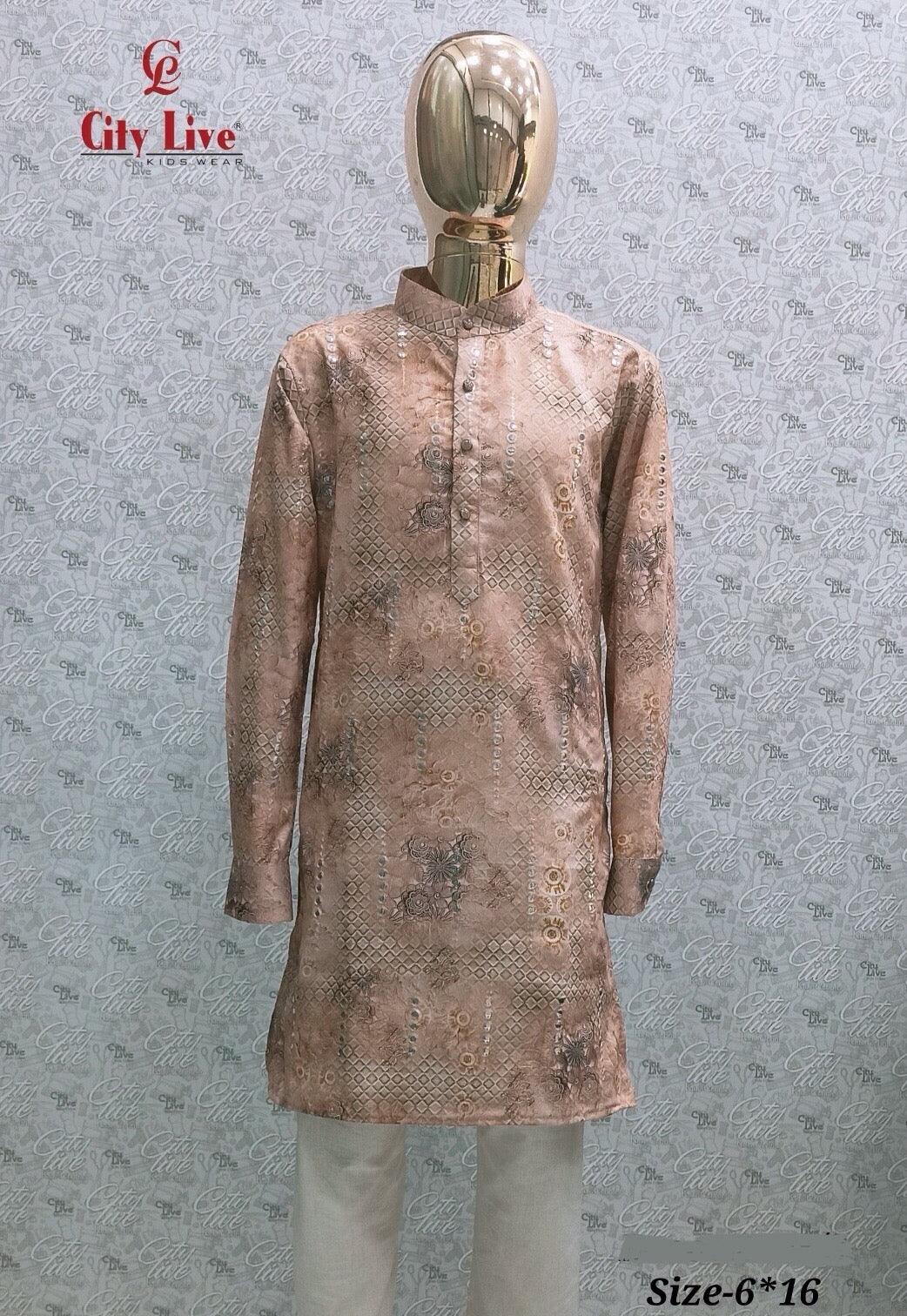 Boys Pastel Festive Kurta Set | NMS Creations