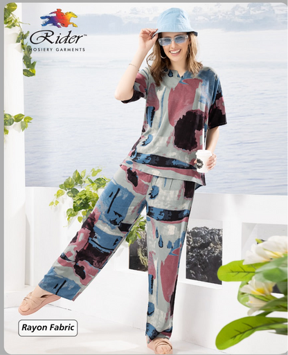 Women’s Rayon Pijama Suit