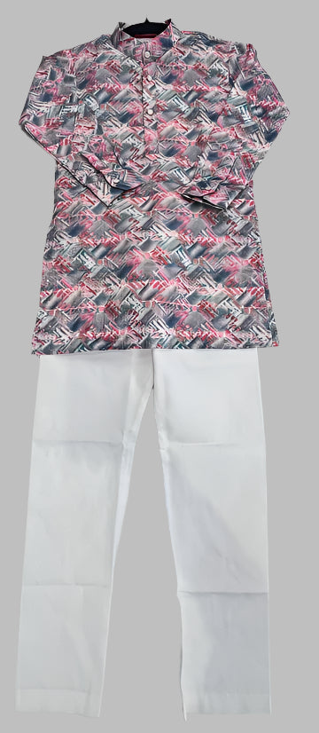 KidsTraditional Kurta & Churidar Set