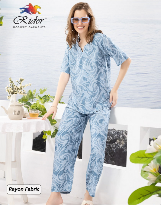 Women’s Rayon Pijama Suit