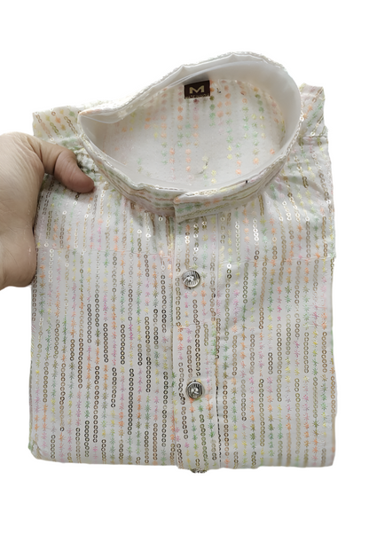 Men’s Traditional Royal Men V-10 Party Wear Kurta