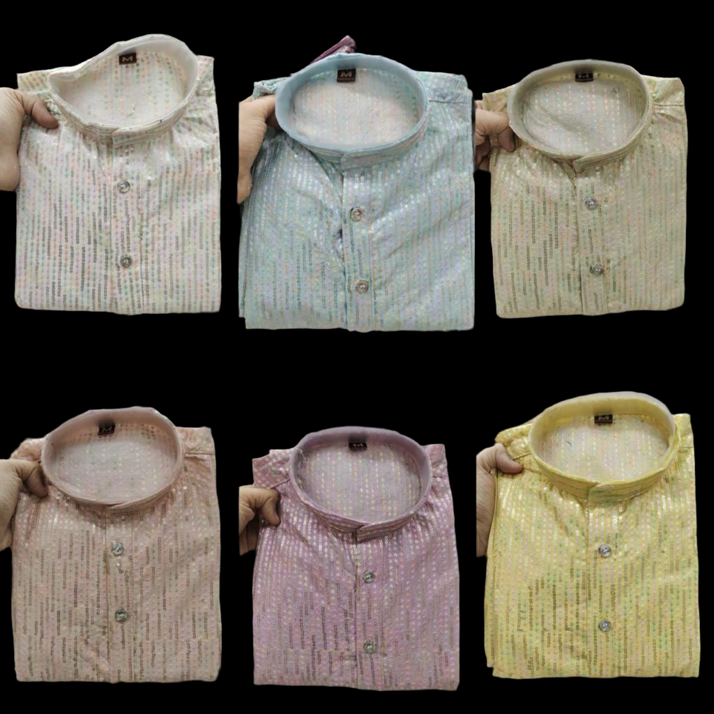 Men’s Traditional Royal Men V-10 Party Wear Kurta