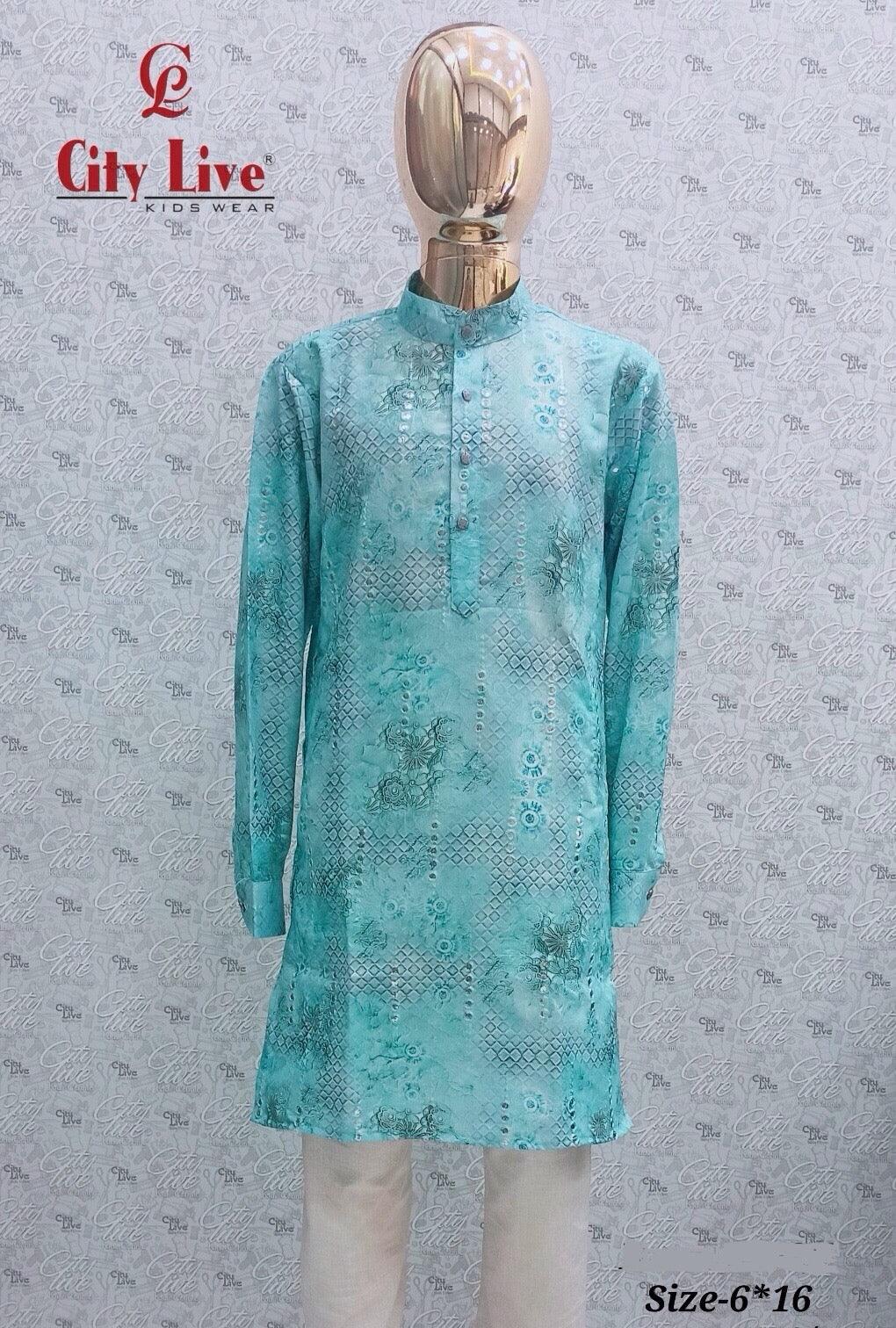Boys Pastel Festive Kurta Set | NMS Creations