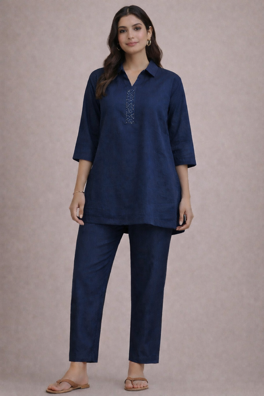 Midnight Navy Co-Ord Set