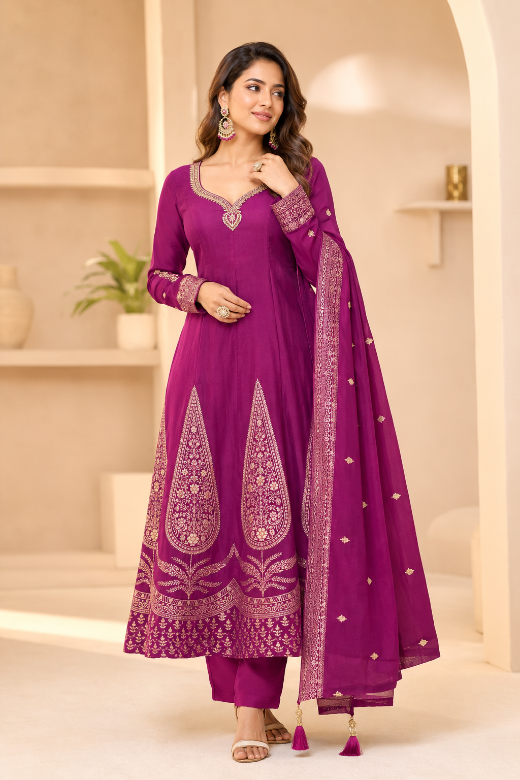 Women’s Indian festive wear at NMS Creations