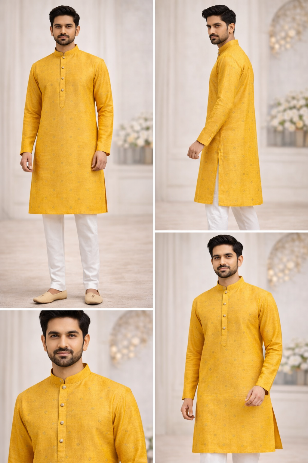 Men’s Yellow Kurta