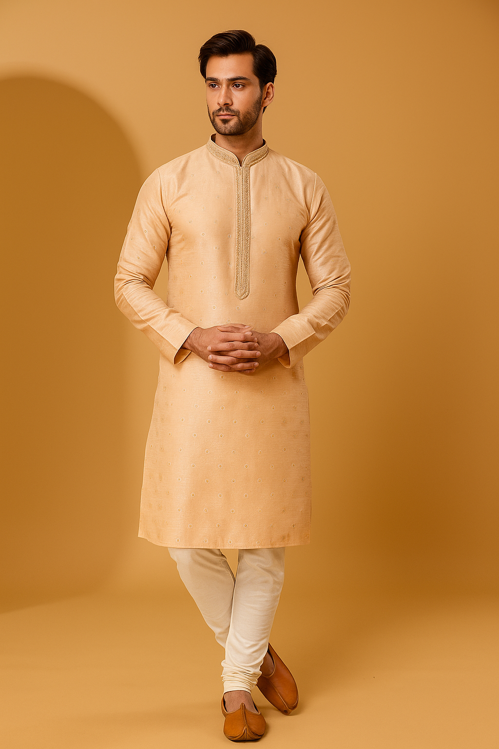 Royal Embroidered Festive Men’s Kurta