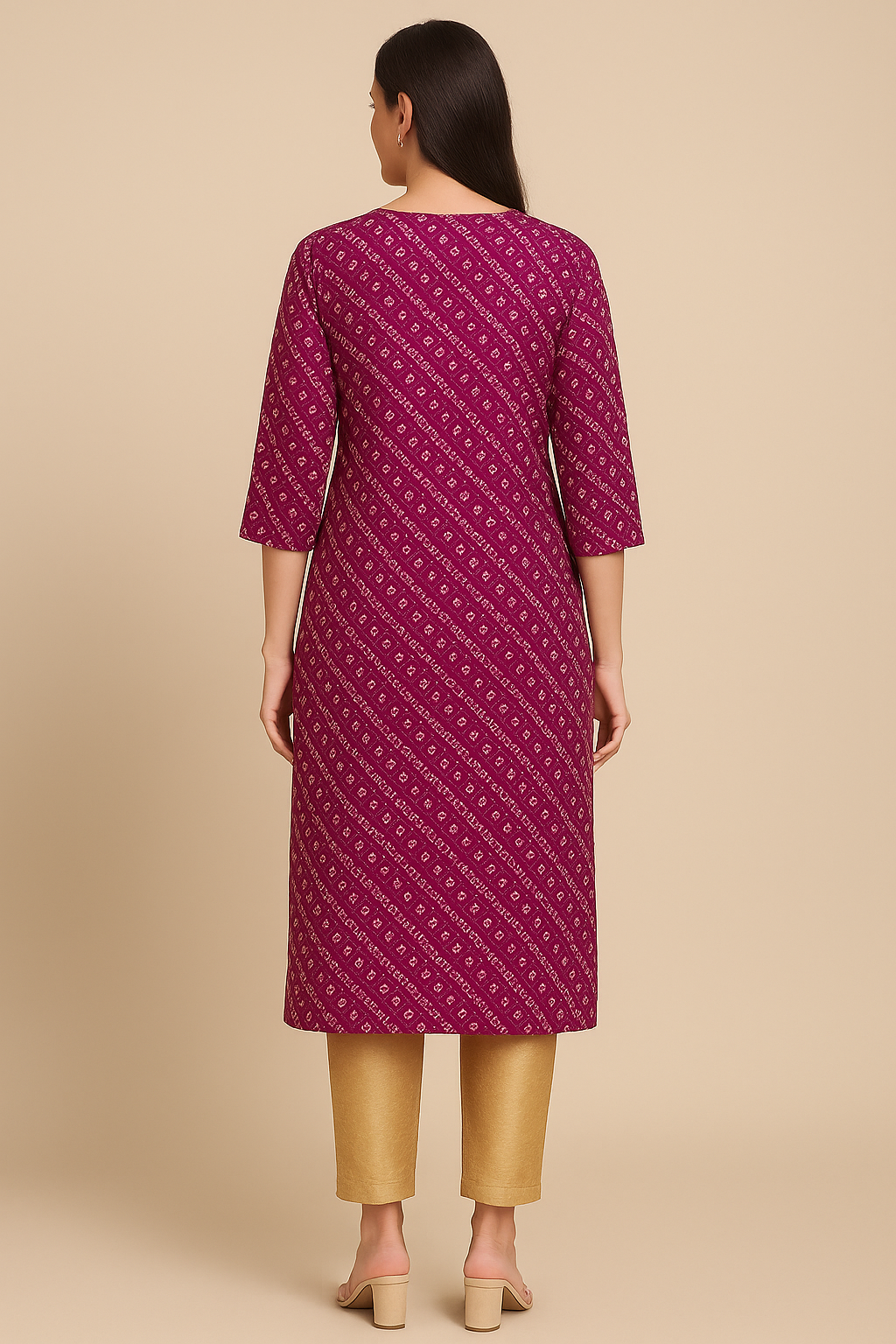 Regal Nazar Butta Embroidered Long Kurta