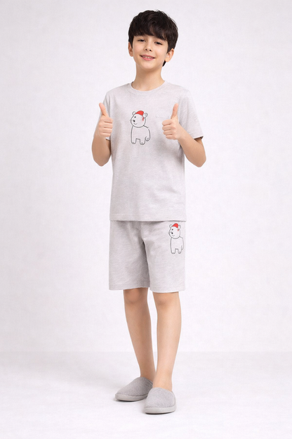 Boy's Night Suit - Shorts Set