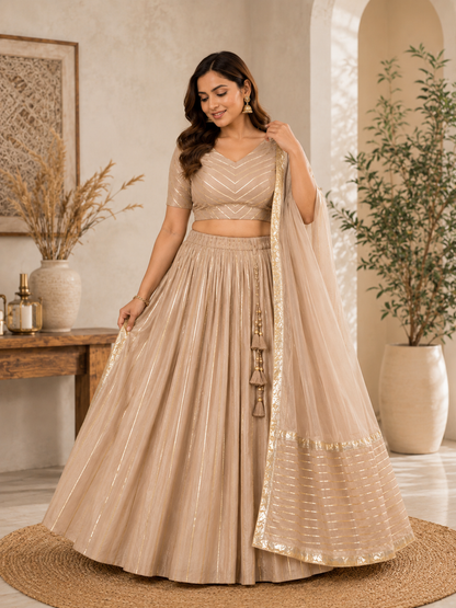 Lehenga Choli Set with Dupatta for Women