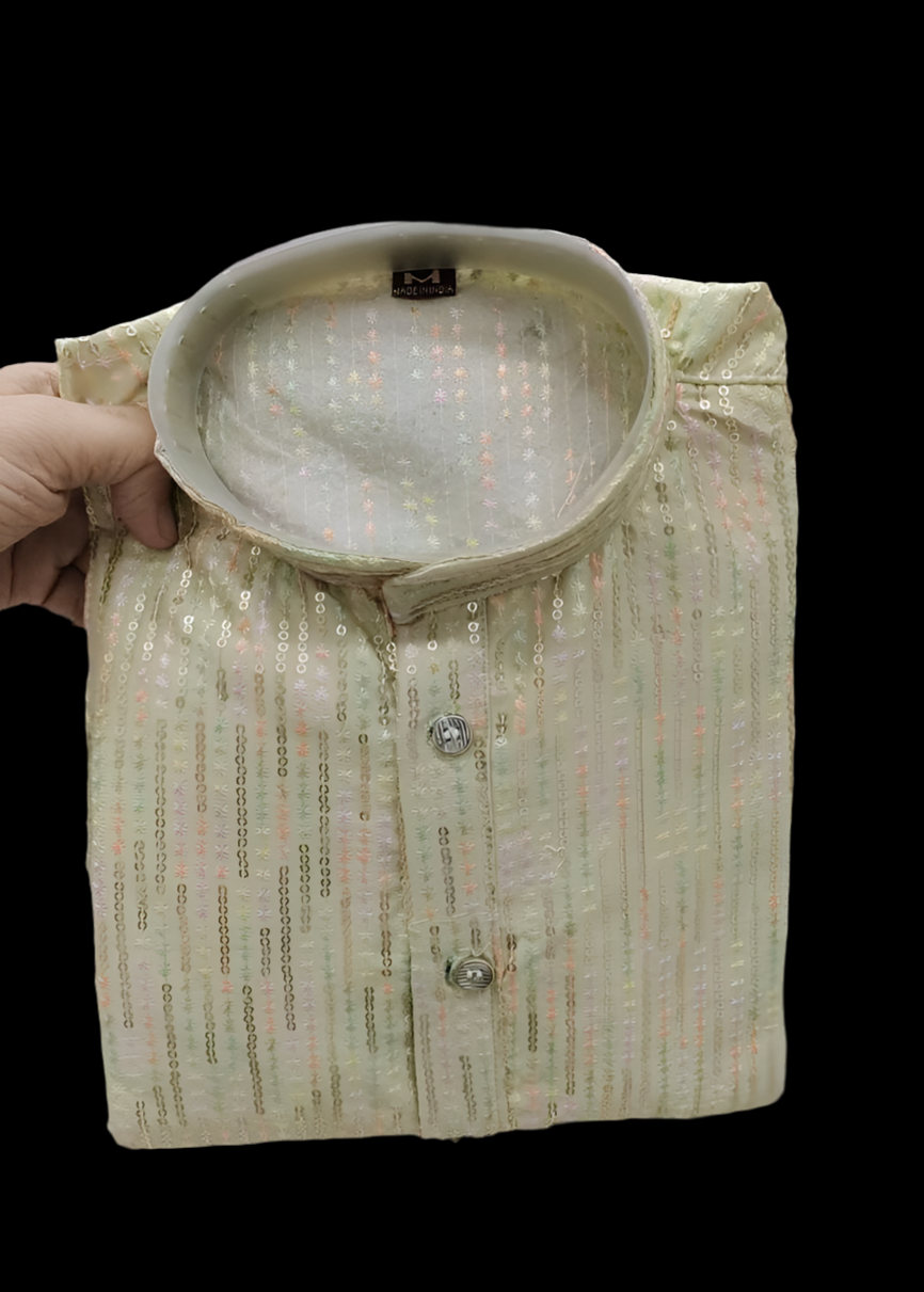 Men’s Traditional Royal Men V-10 Party Wear Kurta