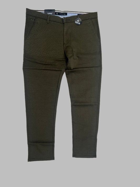 Vintage Wear Men's Trendy Fit Cotton Trousers