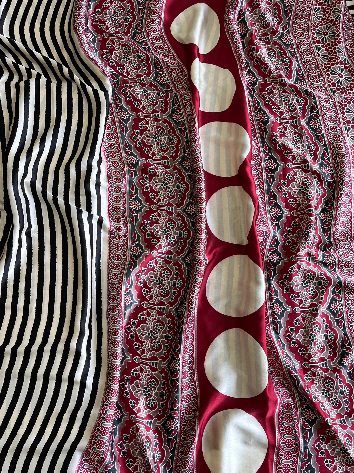 Crepe Silk Digital Print Saree