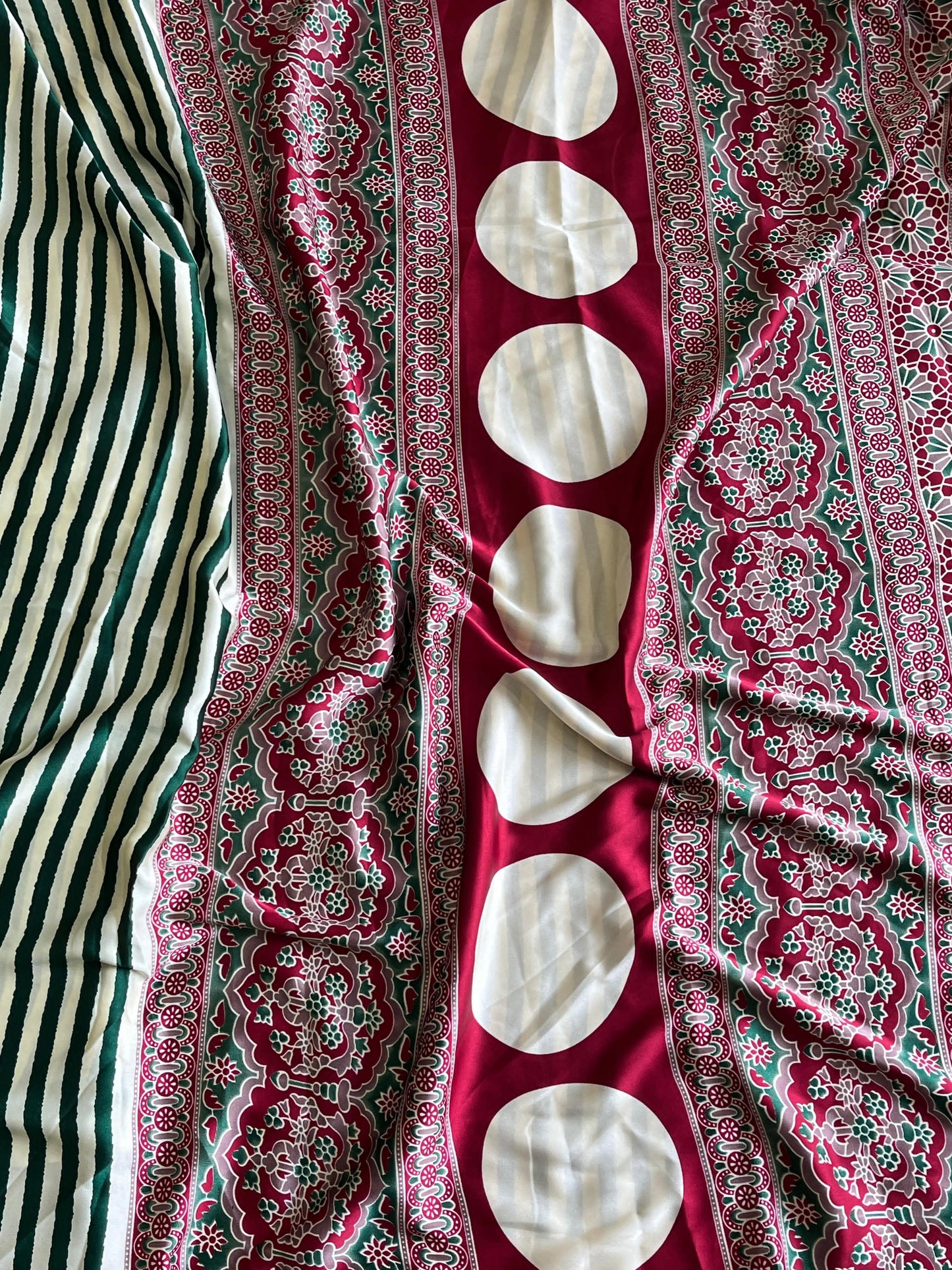 Crepe Silk Digital Print Saree