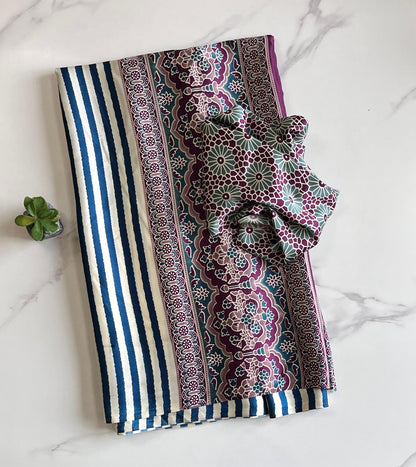 Crepe Silk Digital Print Saree