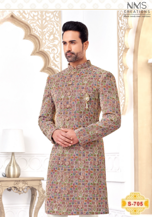 Men’s Sherwani  (S-705)