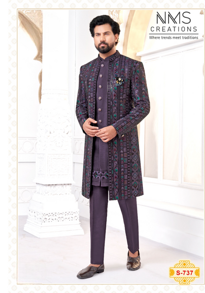Men’s Sherwani  (S-737)