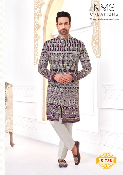 Men’s Sherwani  (S-738)