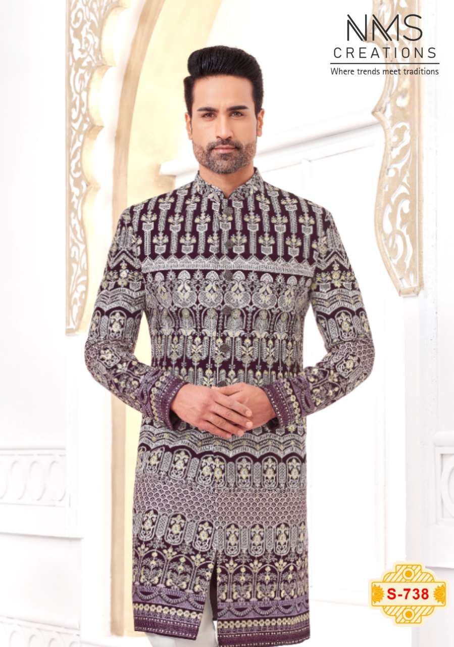 Men’s Sherwani  (S-738)