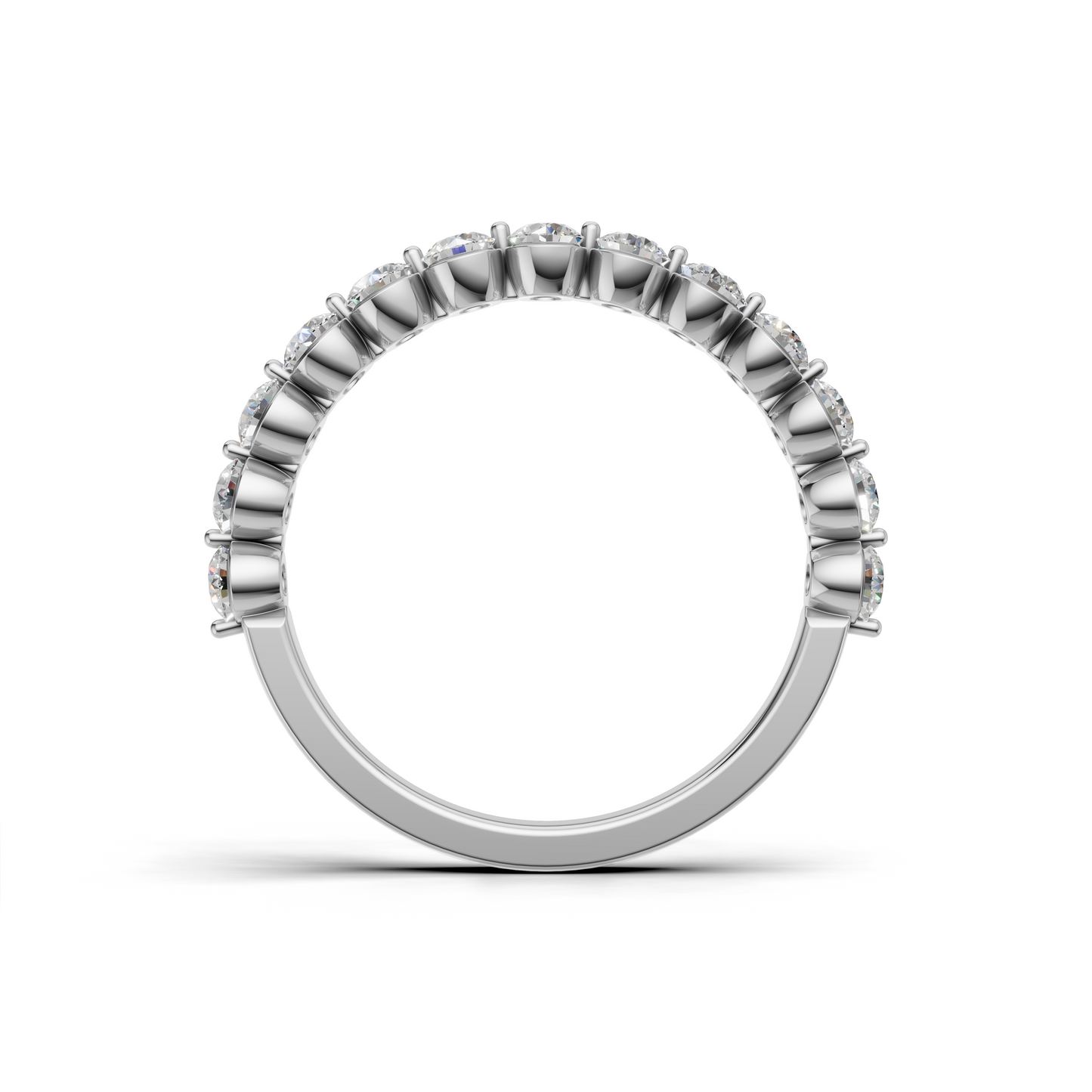 Dazzle with our exquisite diamond wedding band