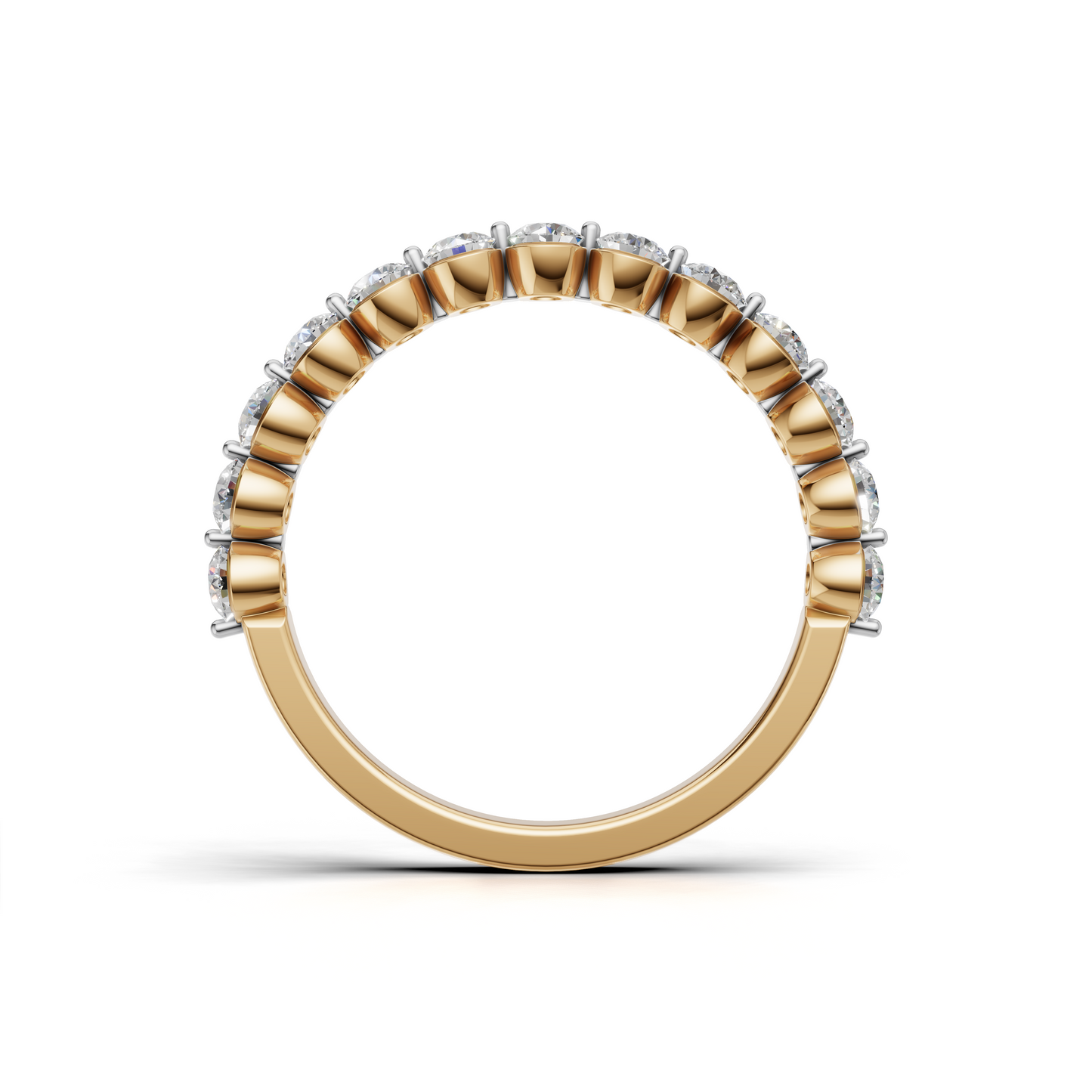 Dazzle with our exquisite diamond wedding band
