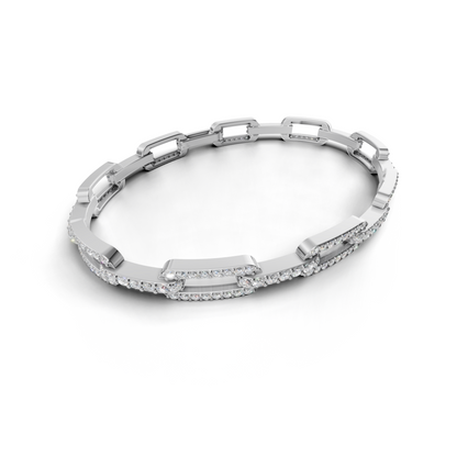Dazzling Diamond Link Bracelet - Modern Luxury