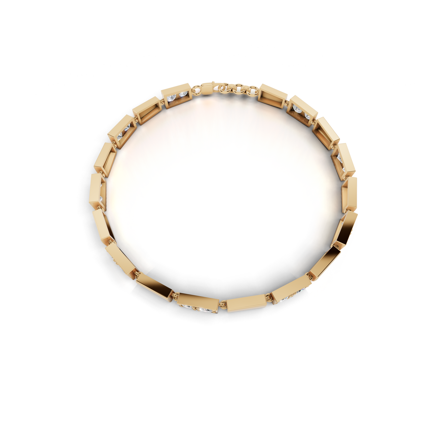 Dazzling Diamond Tennis Bracelet in Modern Elegance