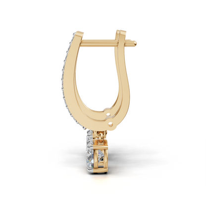 Diamond Cascade Earrings