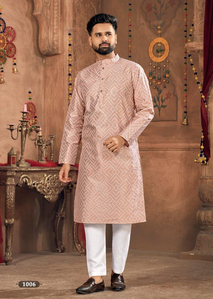 Men’s Traditional Royal V-8 Kurta set