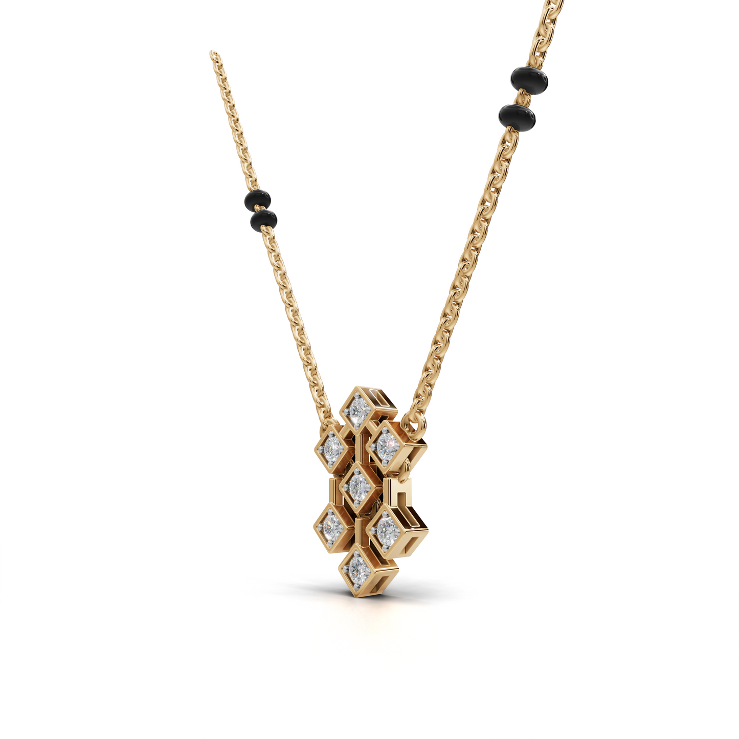 Modern and Stylish Mangalsutra pendant necklace