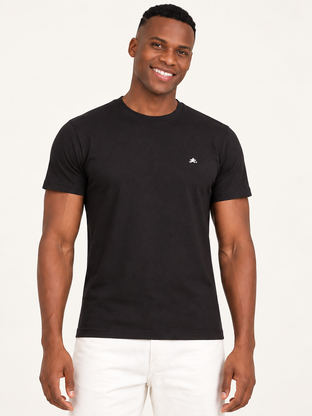 Go Relax P051 Onyx Black T-Shirt – detail view