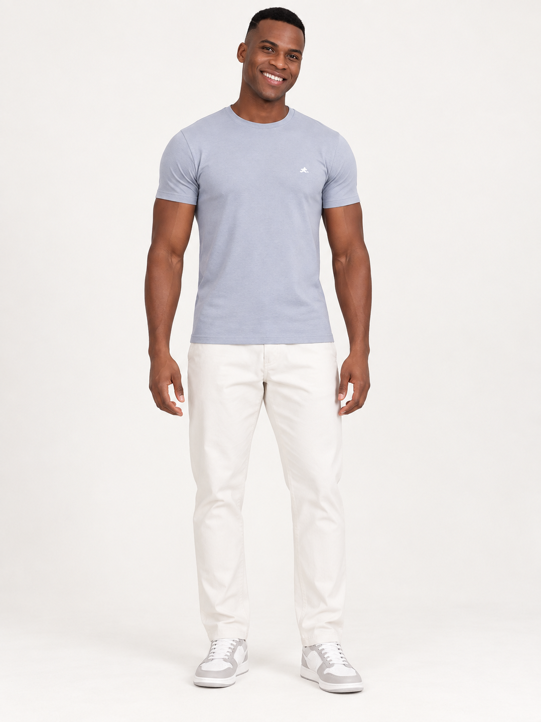 Go Relax P051 Frost Gray T-Shirt – front view