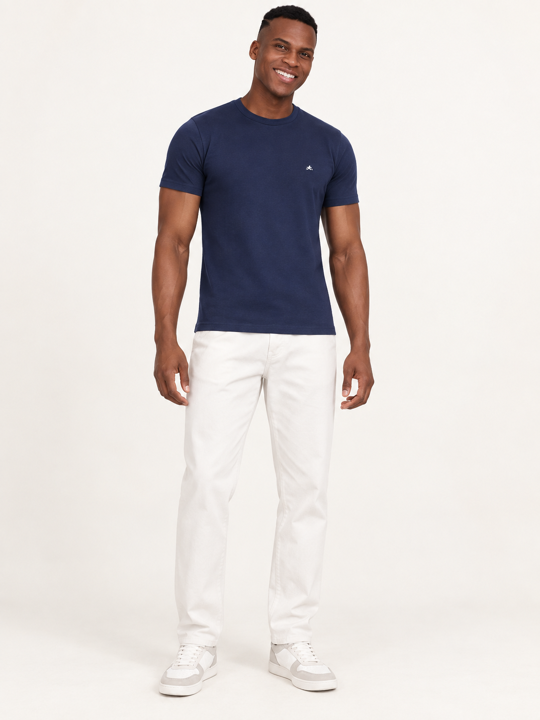 Go Relax P051 Navy Blue T-Shirt – front view