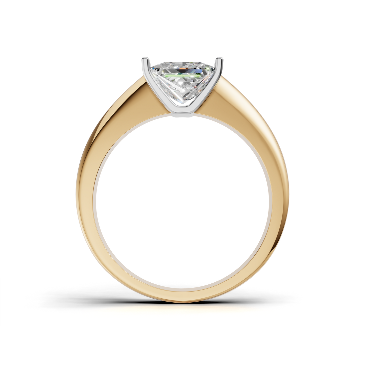 Princess Cut Diamond Ring - HWGR-0196